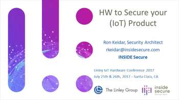 Inside Secure at Linley IoT Hardware Conference 2017