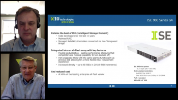 X-IO Storage and adjustable data de-dupe in All Flash