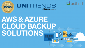 DCIG Top-5 AWS & Azure Cloud Backup: Unitrends