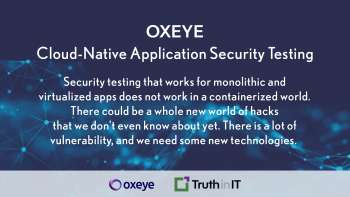 Oxeye: Cloud-Native Application Security Testing