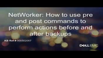How to use pre- and post-processing commands to perform