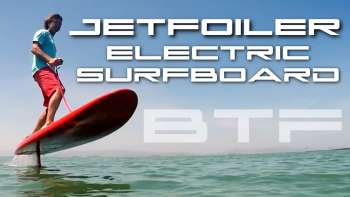 Jetfoiler Electric Hydrofoil Surf - Behold The Future