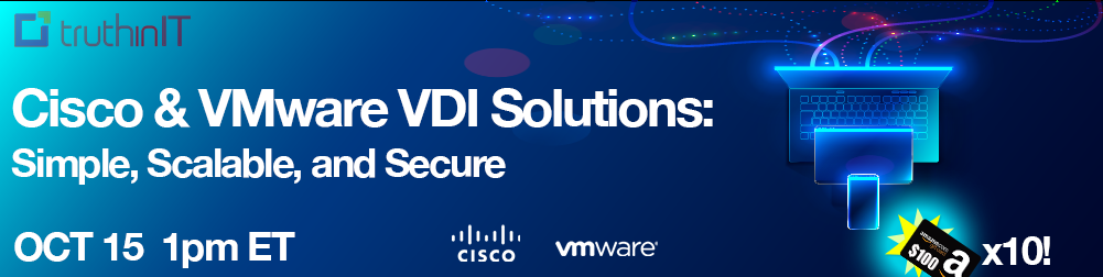 Cisco & Vmware: VDI: Simple