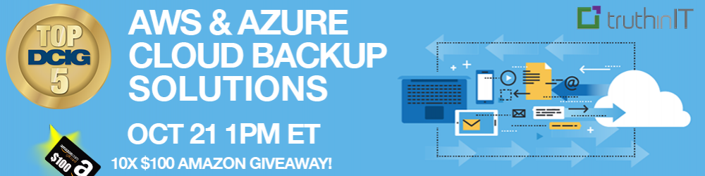 DCIG Top-5 AWS & Azure Cloud Backup Solutions